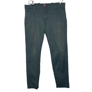 Men's 36 x 32 Levi's XX Chino Standard Chino Gray Cotton Twill Pants